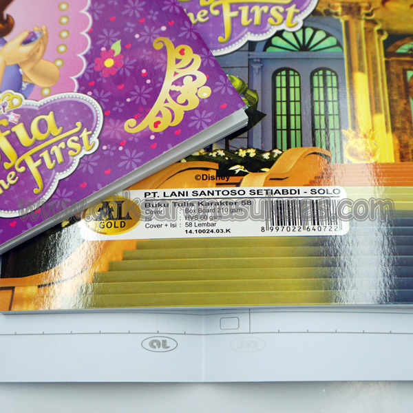 Buku Tulis AL Gold 58 - Image 3