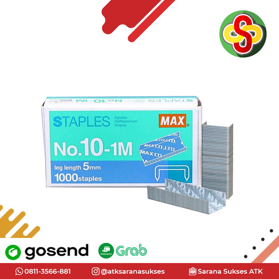 Isi Staples No.10-1M MAX