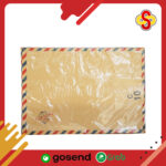 Amplop Tali Coklat Airmail Executive E 310 Folio/F4 Isi 100 pcs